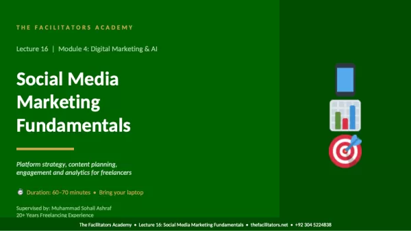 Lecture 16 | Module 4: Digital Marketing & AI