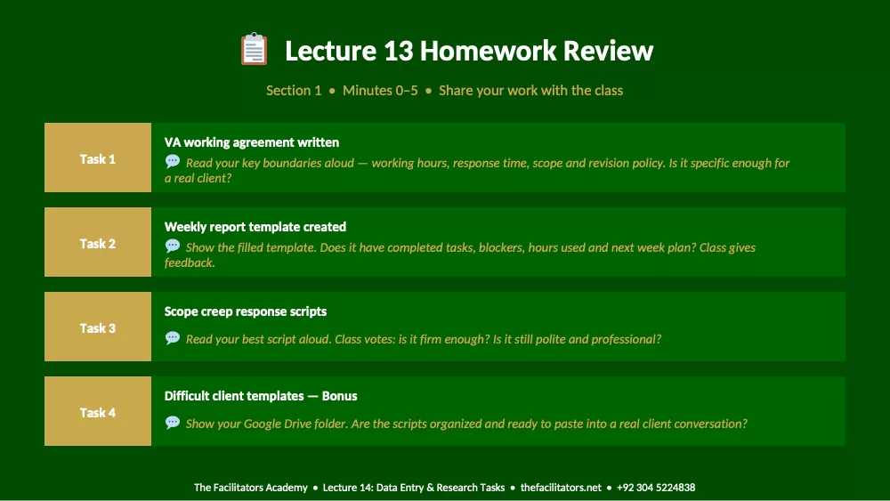 Lecture 14 | Module 3: Virtual Assistance, page 3