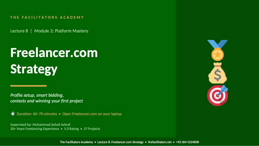 Lecture 8 | Module 2: Platform Mastery, page 1