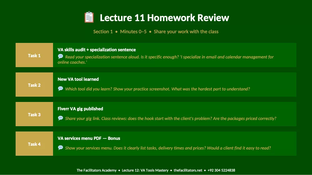 Lecture 12 | Module 3: Virtual Assistance, page 3