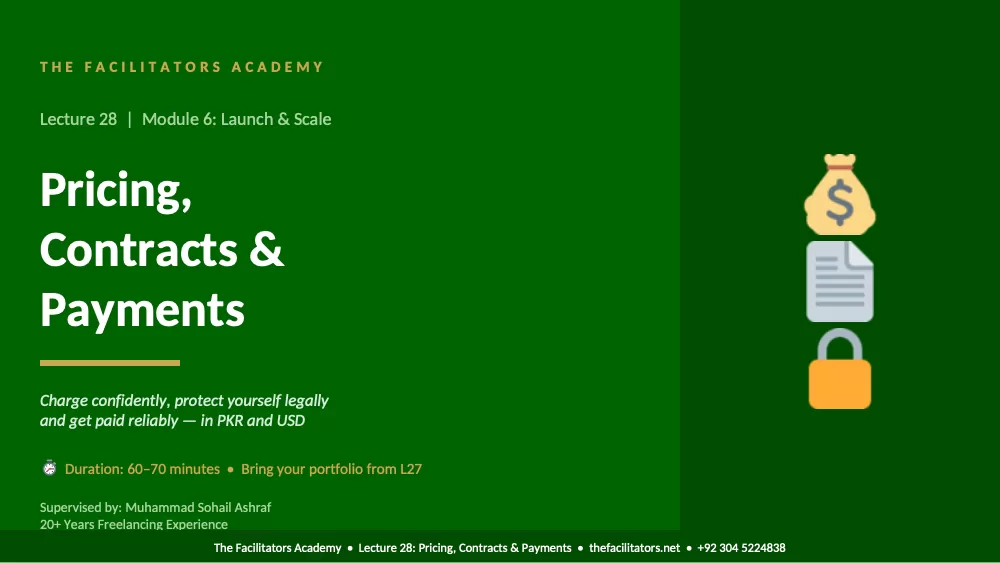 Lecture 28 | Module 6: Launch & Scale, page 1