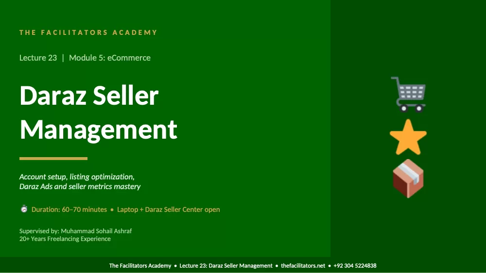 Lecture 23 | Module 5: eCommerce, page 1