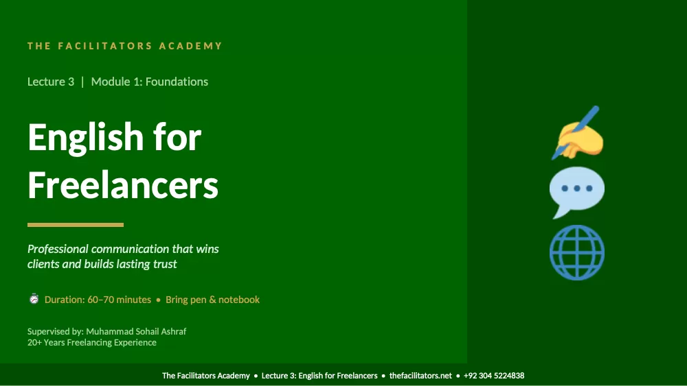 Lecture 3 | Module 1: Foundations, page 1