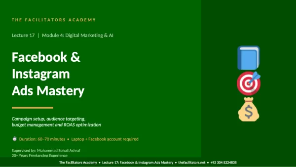 Lecture 17 | Module 4: Digital Marketing & AI