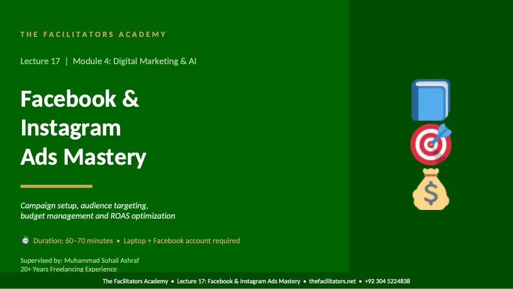Lecture 17 | Module 4: Digital Marketing & AI, page 1