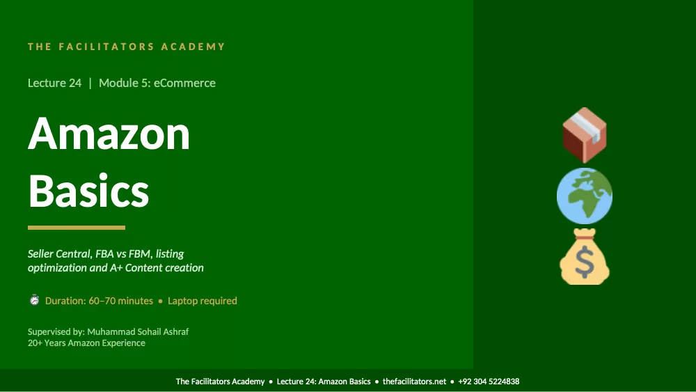 Lecture 24 | Module 5: eCommerce, page 1