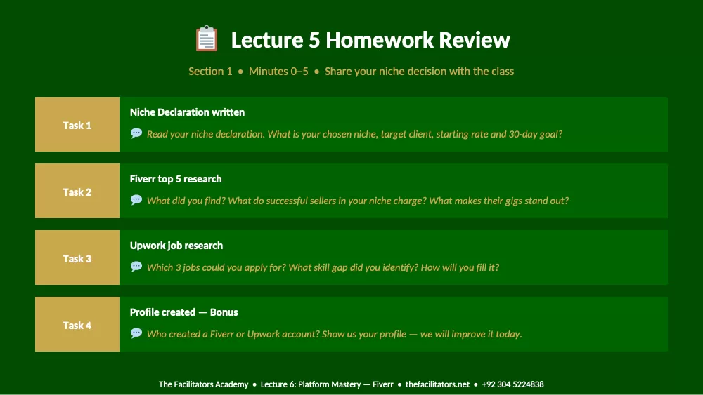 Lecture 6 | Module 2: Platform Mastery, page 3